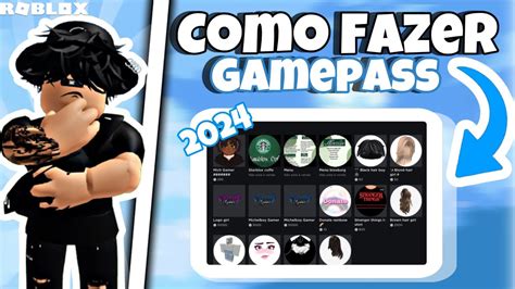 roblox criar gamepass.